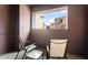 Private balcony with two chairs and a view of the community at 3935 E Rough Rider Rd # 1270, Phoenix, AZ 85050