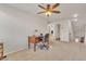 Home office with wooden desk and carpet at 4028 N Ranier --, Mesa, AZ 85215