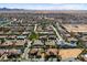 Bird's-eye view of a neighborhood with large homes and a park-like setting at 4330 E Gemini Pl, Chandler, AZ 85249