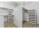 Large walk-in closet with ample shelving and hanging space at 4330 E Gemini Pl, Chandler, AZ 85249