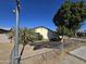 Side yard of the house with chain link fence at 4411 N 56Th Dr, Phoenix, AZ 85031