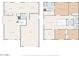 Two-story home floor plan, showing various rooms at 45354 W Horse Mesa Rd, Maricopa, AZ 85139