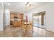 Kitchen with wooden cabinets, granite countertops, and island at 45354 W Horse Mesa Rd, Maricopa, AZ 85139