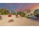 Landscaped backyard with gravel and desert plants at 4920 E Beryl Ave, Paradise Valley, AZ 85253