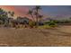 Spacious backyard with gravel landscaping and a view of the house at 4920 E Beryl Ave, Paradise Valley, AZ 85253