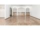 Dining room with herringbone tile floor and built-in cabinetry at 4920 E Beryl Ave, Paradise Valley, AZ 85253