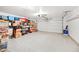 Garage interior with shelving and ample storage space at 5415 N 79Th Dr, Glendale, AZ 85303