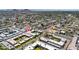 Aerial view showing building location and neighborhood at 6805 E 2Nd St # 17, Scottsdale, AZ 85251