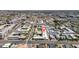 Aerial view showing property location in the city at 6805 E 2Nd St # 17, Scottsdale, AZ 85251