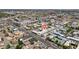 Wide aerial view of the property and neighborhood at 6805 E 2Nd St # 17, Scottsdale, AZ 85251