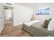 Cozy bedroom with ample natural light and wood floors at 6805 E 2Nd St # 17, Scottsdale, AZ 85251