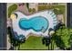 Relaxing kidney-shaped pool with lounge chairs at 6805 E 2Nd St # 17, Scottsdale, AZ 85251