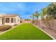 Artificial turf backyard, partially visible home at 747 E Nolan Pl, Chandler, AZ 85249