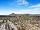 Aerial view showcasing the property and surrounding area at 8626 E Mackenzie Dr, Scottsdale, AZ 85251