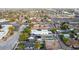 Aerial view of the house and surrounding neighborhood at 929 E Granada Rd, Phoenix, AZ 85006