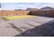 Landscaped backyard with gravel and patio at 9447 W Glenrosa Ave, Phoenix, AZ 85037