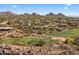 Beautiful golf course featuring gorgeous homes in a desert landscape with mountain views at 10420 E Morning Vista Ln, Scottsdale, AZ 85262