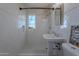 Clean bathroom, featuring a shower/tub combo at 12023 N 113Th Ave, Youngtown, AZ 85363