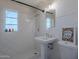 Clean bathroom, featuring a shower/tub combo at 12023 N 113Th Ave, Youngtown, AZ 85363
