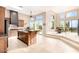 Kitchen with an island, stainless appliances, and an open floor plan for entertaining at 13503 E Summit Dr, Scottsdale, AZ 85259