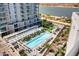 Aerial view of the building and surrounding amenities at 140 E Rio Salado Pkwy # 111, Tempe, AZ 85281