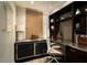 Functional home office with built-in desk and shelving at 140 E Rio Salado Pkwy # 111, Tempe, AZ 85281