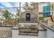 Stainless steel pizza oven in outdoor kitchen at 140 E Rio Salado Pkwy # 111, Tempe, AZ 85281