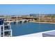 View of Tempe Town Lake and a bridge from a rooftop at 140 E Rio Salado Pkwy # 111, Tempe, AZ 85281