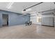 Spacious garage with overhead storage and epoxy flooring at 1519 E Treasure Cove Dr, Gilbert, AZ 85234