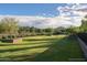 Expansive green lawn with a dog park and scenic mountain views at 1932 W Rowel Rd, Phoenix, AZ 85085