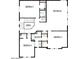 Upstairs floor plan showing bedrooms 3, 4, and 5, two bathrooms, and an open area at 1932 W Rowel Rd, Phoenix, AZ 85085