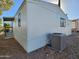 Side view of mobile home, AC unit visible at 2233 E Behrend Dr # 93, Phoenix, AZ 85024
