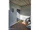 Covered exterior access to storage or mechanicals at 2233 E Behrend Dr # 93, Phoenix, AZ 85024