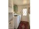 Convenient laundry area with washer, dryer, and extra storage at 2233 E Behrend Dr # 93, Phoenix, AZ 85024