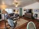 Living room with hardwood floors and comfy seating at 2233 E Behrend Dr # 93, Phoenix, AZ 85024
