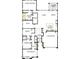 Open floor plan with 3 bedrooms, 2 baths, and a 3-car garage at 32470 N 134Th Ln, Peoria, AZ 85383