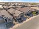 Aerial view of homes and neighborhood at 41233 W Carlisle Ln, Maricopa, AZ 85138