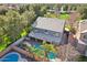 Spacious property featuring a large backyard with a pool and covered patio at 4188 E Lexington Ave, Gilbert, AZ 85234