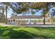 Exterior view of lakeside covered picnic area with shade structures at 4188 E Lexington Ave, Gilbert, AZ 85234
