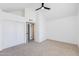 Spacious bedroom with vaulted ceilings and carpet flooring at 4601 N 102Nd Ave # 1008, Phoenix, AZ 85037