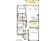Open floor plan with 3 bedrooms, 2 baths, study, and 2-car garage at 5525 N 193Rd Dr, Litchfield Park, AZ 85340