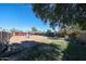 Large backyard with shed and plenty of space at 5543 W Gardenia Ave, Glendale, AZ 85301
