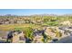 Aerial view of community with golf course and mountain views at 6202 E Mckellips Rd # 42, Mesa, AZ 85215