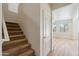 Carpeted staircase leading to the second floor at 6917 W St. Charles Ave, Laveen, AZ 85339