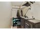 Well-organized closet with hanging space and shelving at 8631 E Vista Dr, Scottsdale, AZ 85250