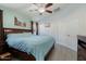 Main bedroom with large bed and ample closet space at 9628 E Olla Ave, Mesa, AZ 85212