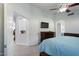 Bright bedroom with access to a secondary bathroom at 9628 E Olla Ave, Mesa, AZ 85212