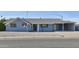 House exterior featuring a light blue single story home at 10331 W Willie Low Cir, Sun City, AZ 85351