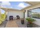 Inviting entryway with seating area and view to dining area at 10631 W Brookside Dr, Sun City, AZ 85351