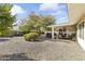 Inviting patio with seating area, perfect for outdoor entertaining at 10631 W Brookside Dr, Sun City, AZ 85351